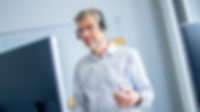 Stimmungsbild als Teaser - Vertriebsmitarbeit Masterflex am Telefon